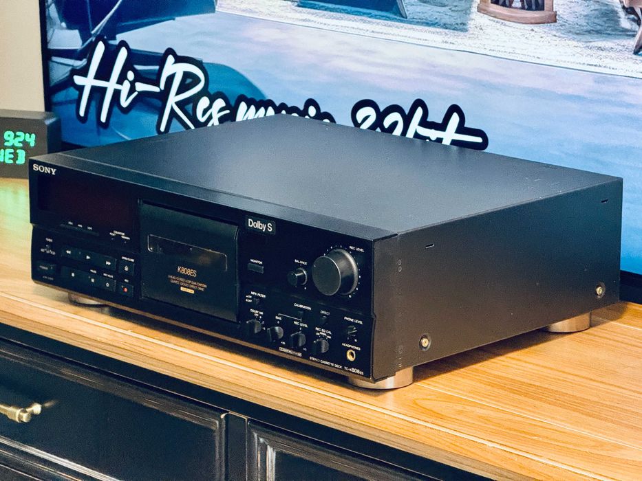 ‼️ Sony TC-K 808 ES — премиум кассетная дека Hi-Fi, 3 головы, кварц