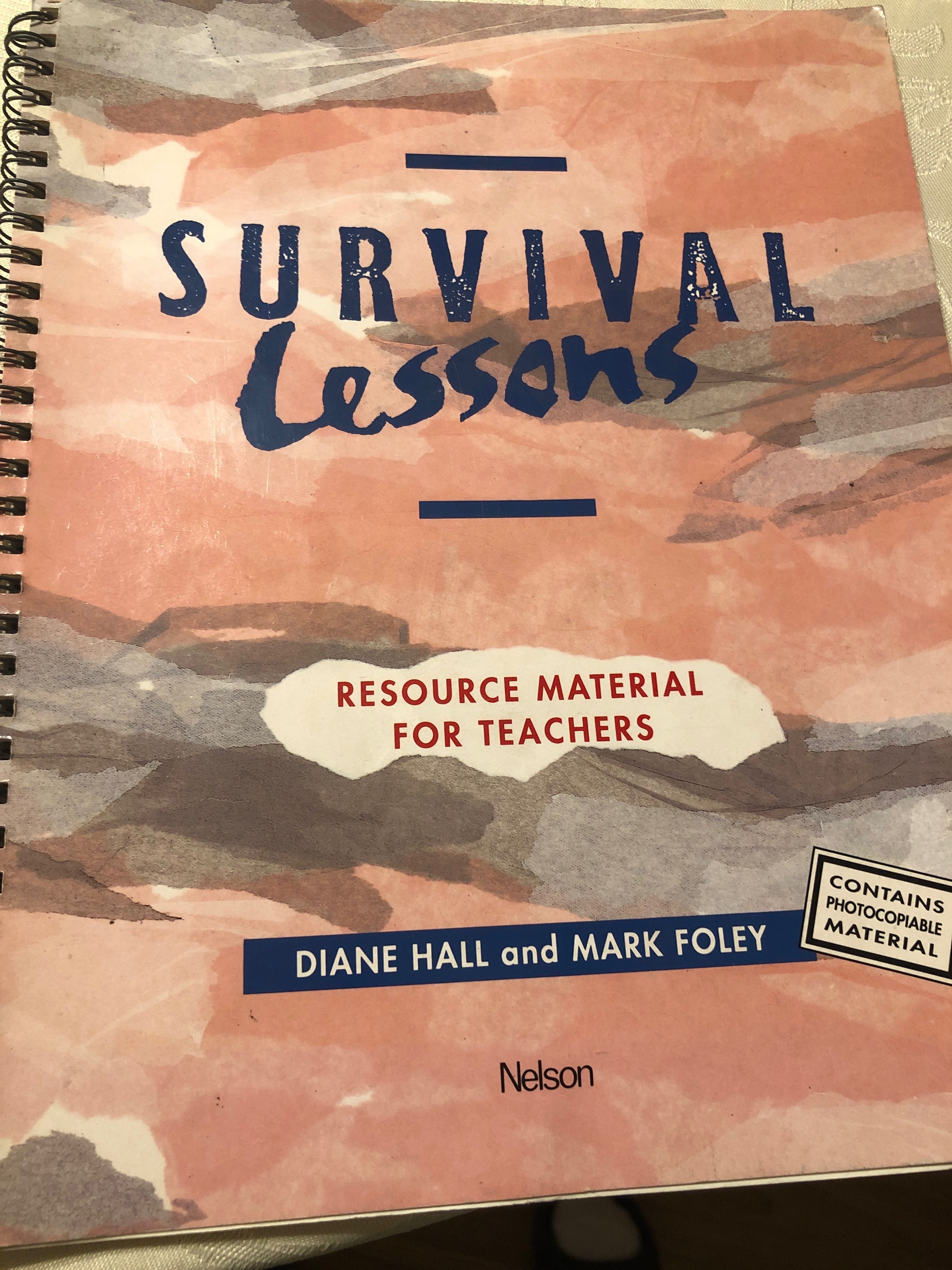 Survival Lessons. Resource Materiał for Teachers