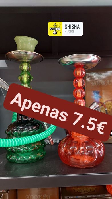 Vendo Shishas por apenas 7,50€