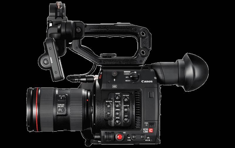 Кінокамера Canon c200 (повна версія з монітором і EVF)