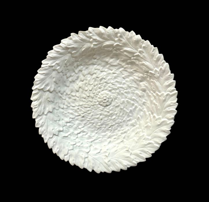 Prato em Biscuit "Pó de Pedra" - Vista Alegre