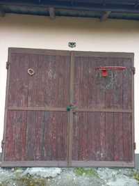 Brama garażowa drewniana stelaż metal do wiaty szopy itp.
