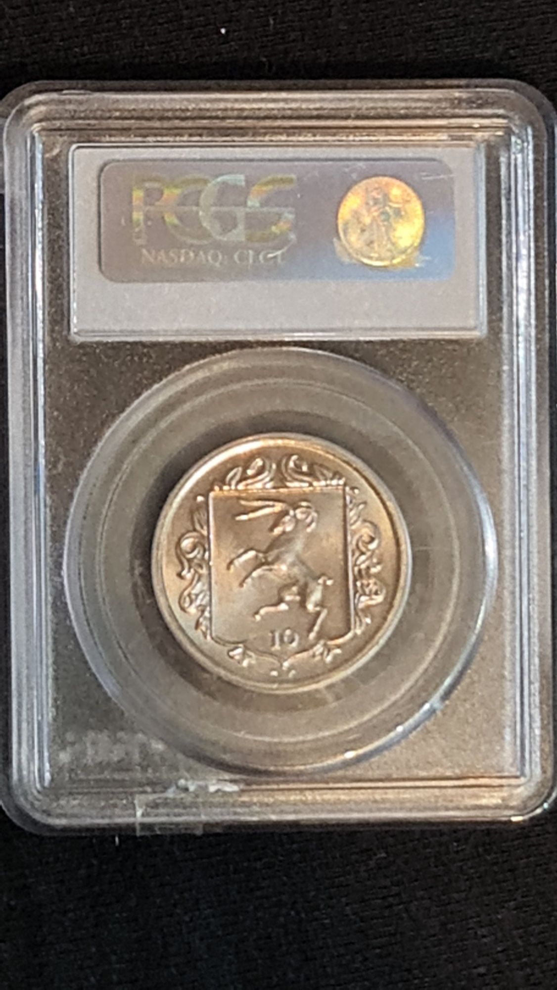 Moneta kolekcjonerska 10 pensów