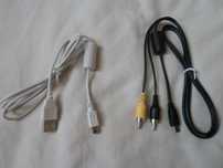kabel łączący komputer z aparatem Canon/drukarką - jak na zdjęciach