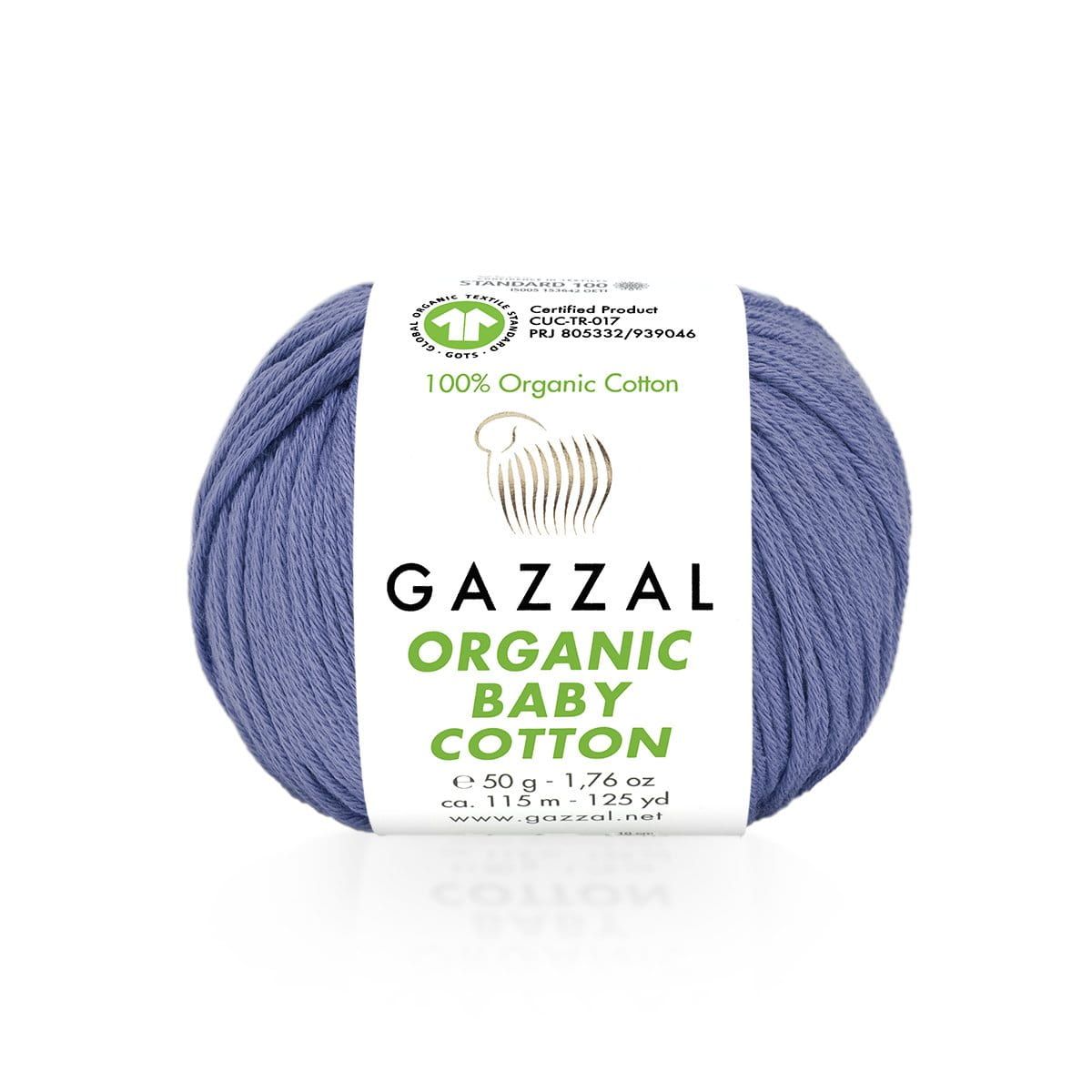 Włóczka Gazzal Organic Baby Cotton BAWEŁNA ORGANICZNA NIEMOWLĄCA (428)