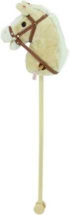 Sweety Toys 10530 Koń na kiju Hobby Horse Champagne