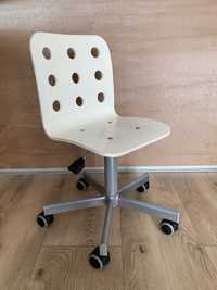 Krzesło obrotowe dla dziecka IKEA Jules białe
