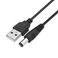 USB кабель питания устройств DC 5.5 x 2.1 мм  5вольт