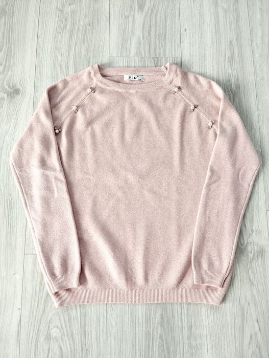 Sweterek damski różowy