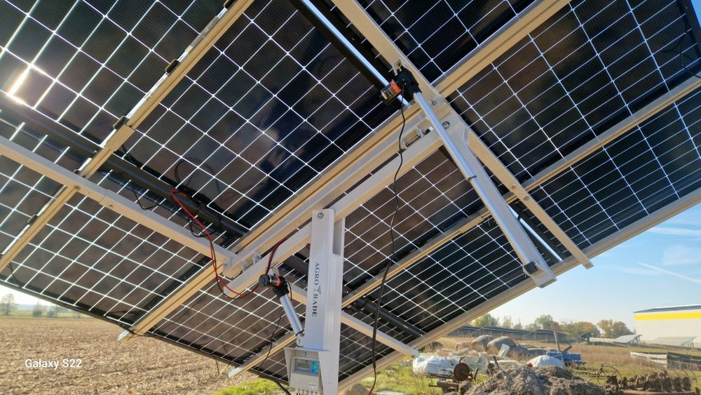 Traker/ Tracker obrotowy dwuosiowy Agro-Trade #OFF-GRID