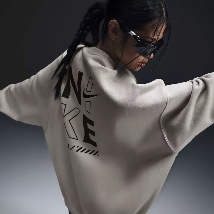 Світшот Nike Sportswear Women's Oversized Fleece Crew-Neck оригінал