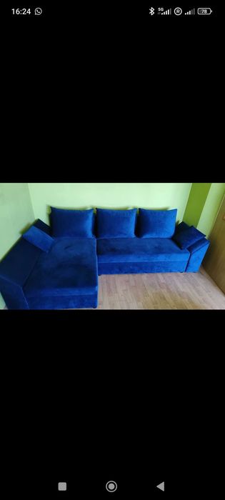 Narożnik z funkcją spania