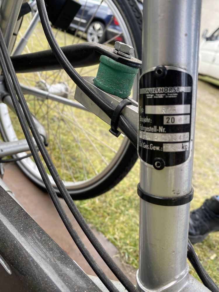 Rower spalinowy wulfhorst, 3 kołowy spalinowy, silnik sachs jak nowy