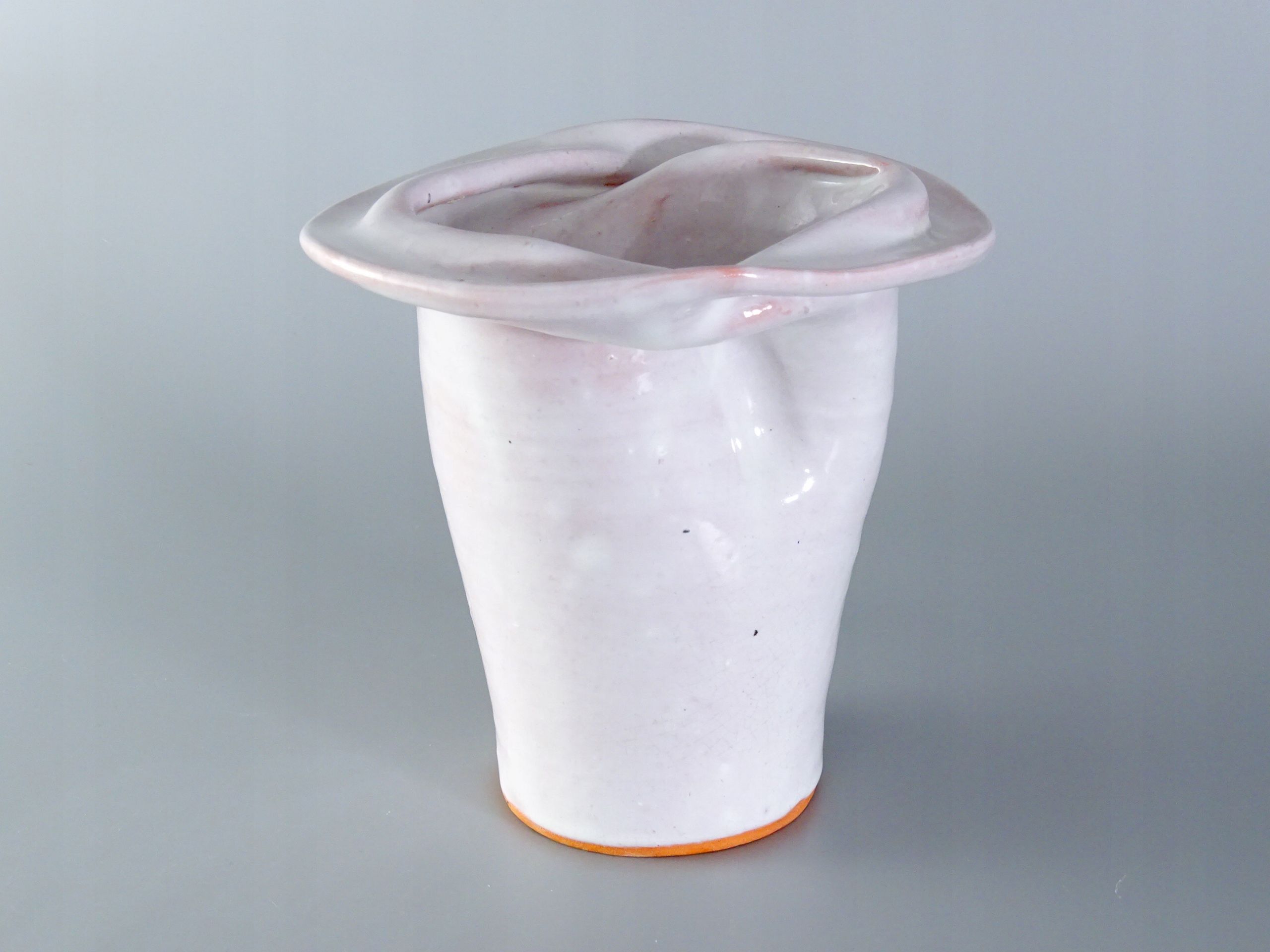 ceramika autorska surowy gliniany wazon