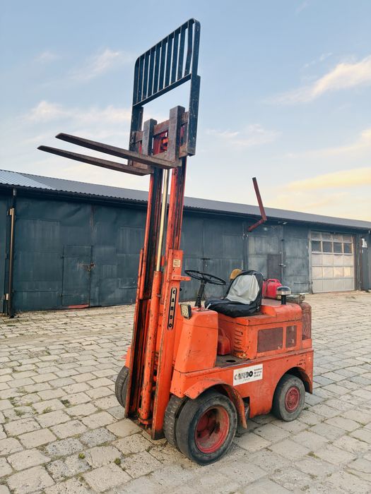 Wózek widłowy Cardo, diesel kubota d1105, niski maszt