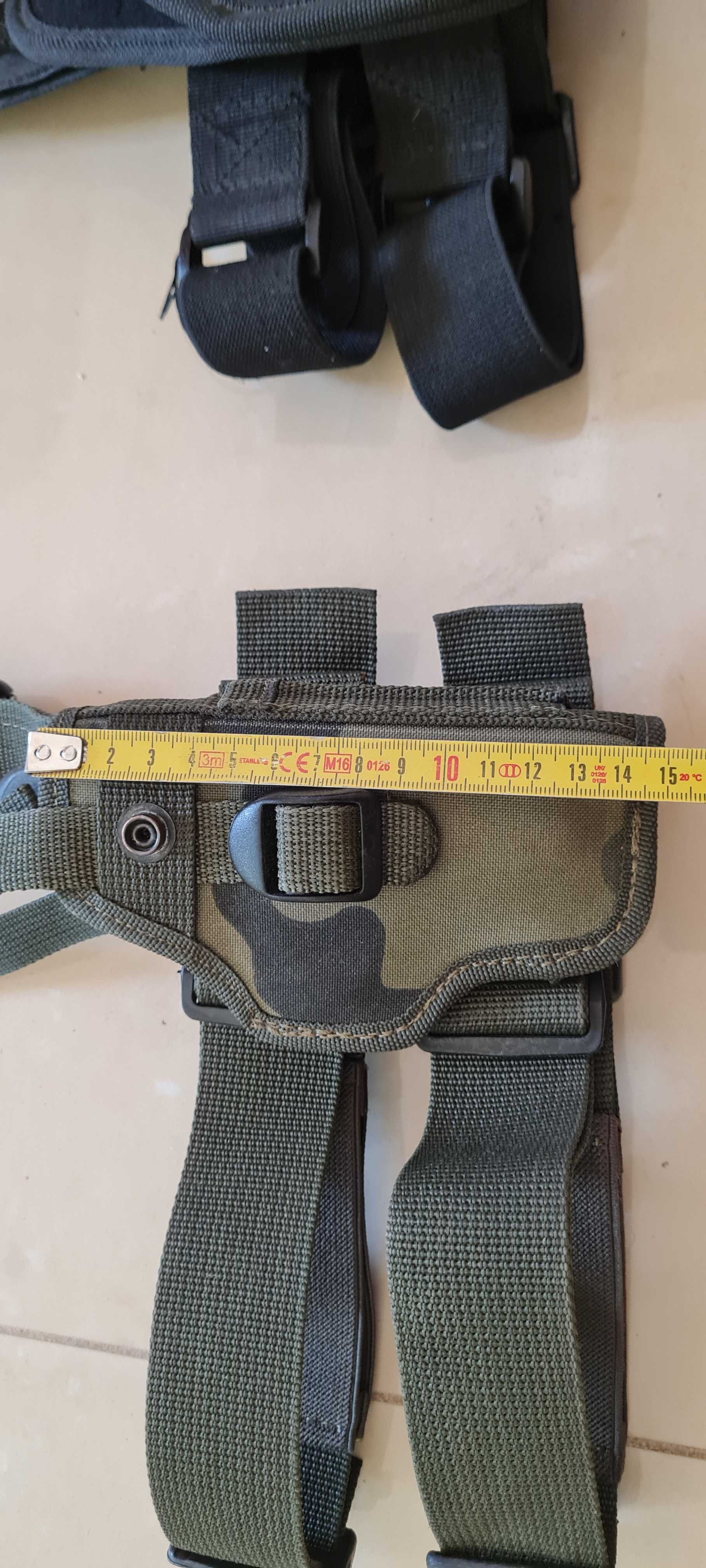 Kabury na pistolet mocowane do nogi