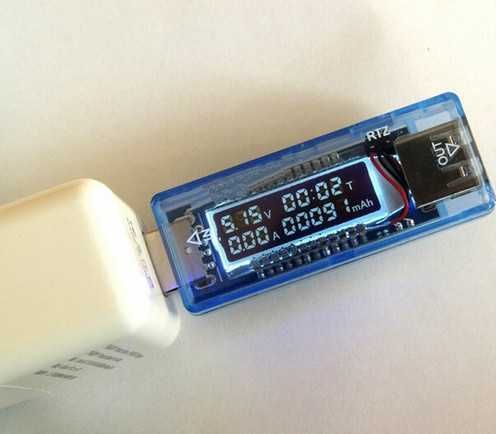 Тестер вольтметр USB амперметр вимірювач ємності акумулятора