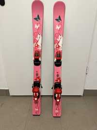 Narty slalomowe dla dziewczynki 6 – 8 lat a tomik 100 cm