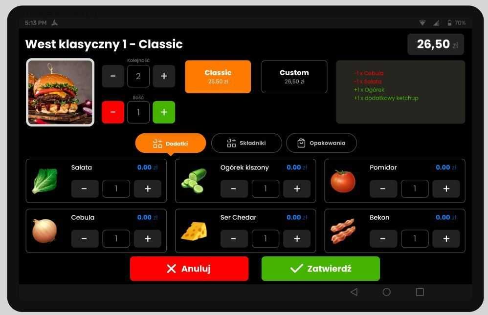 Program do magazynu, komputer All in One, ABS POS + Terminal płatniczy