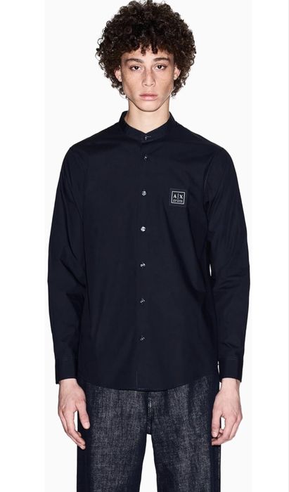Сорочка Armani Exchange limited edition синя оригінал M нова