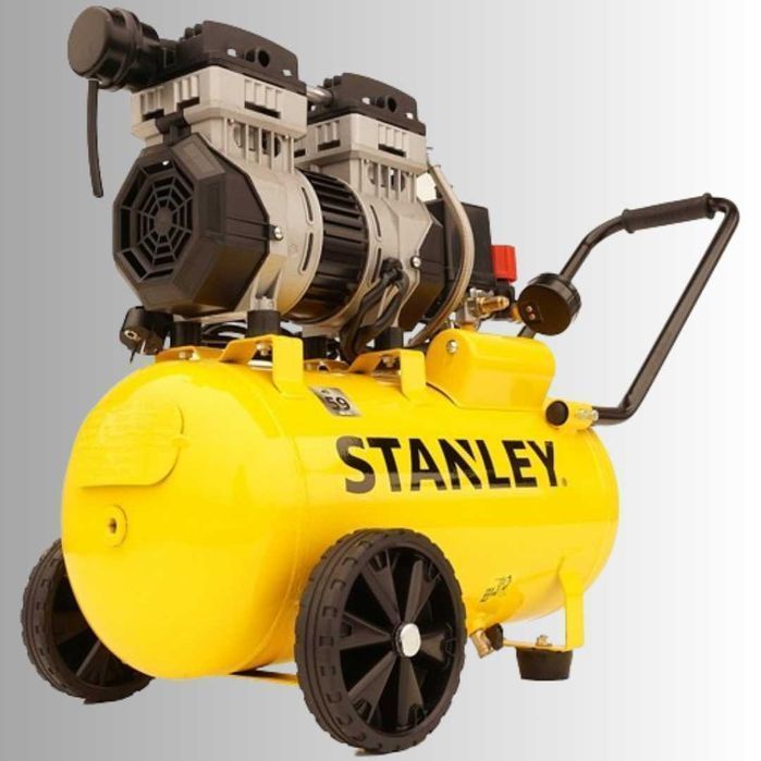 Компресор безмасляний Stanley 24 л Безмасляный компрессор