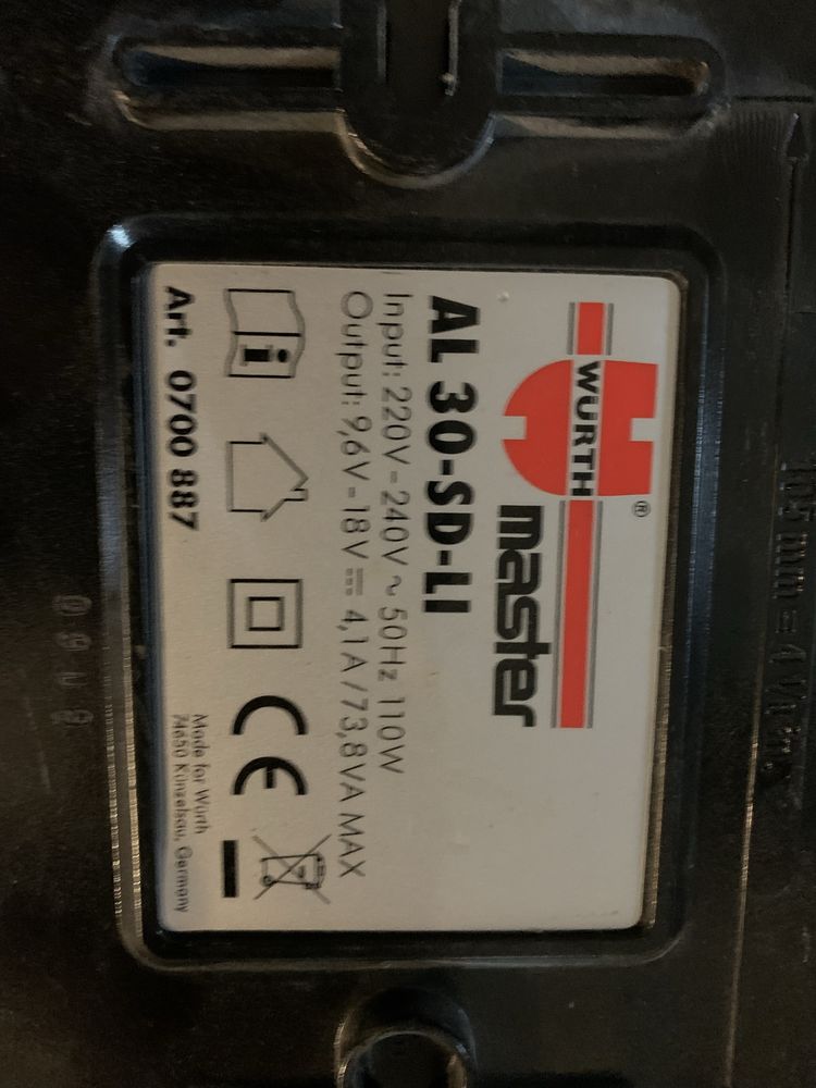 Ladowarka Wurth master Al30-sd-li