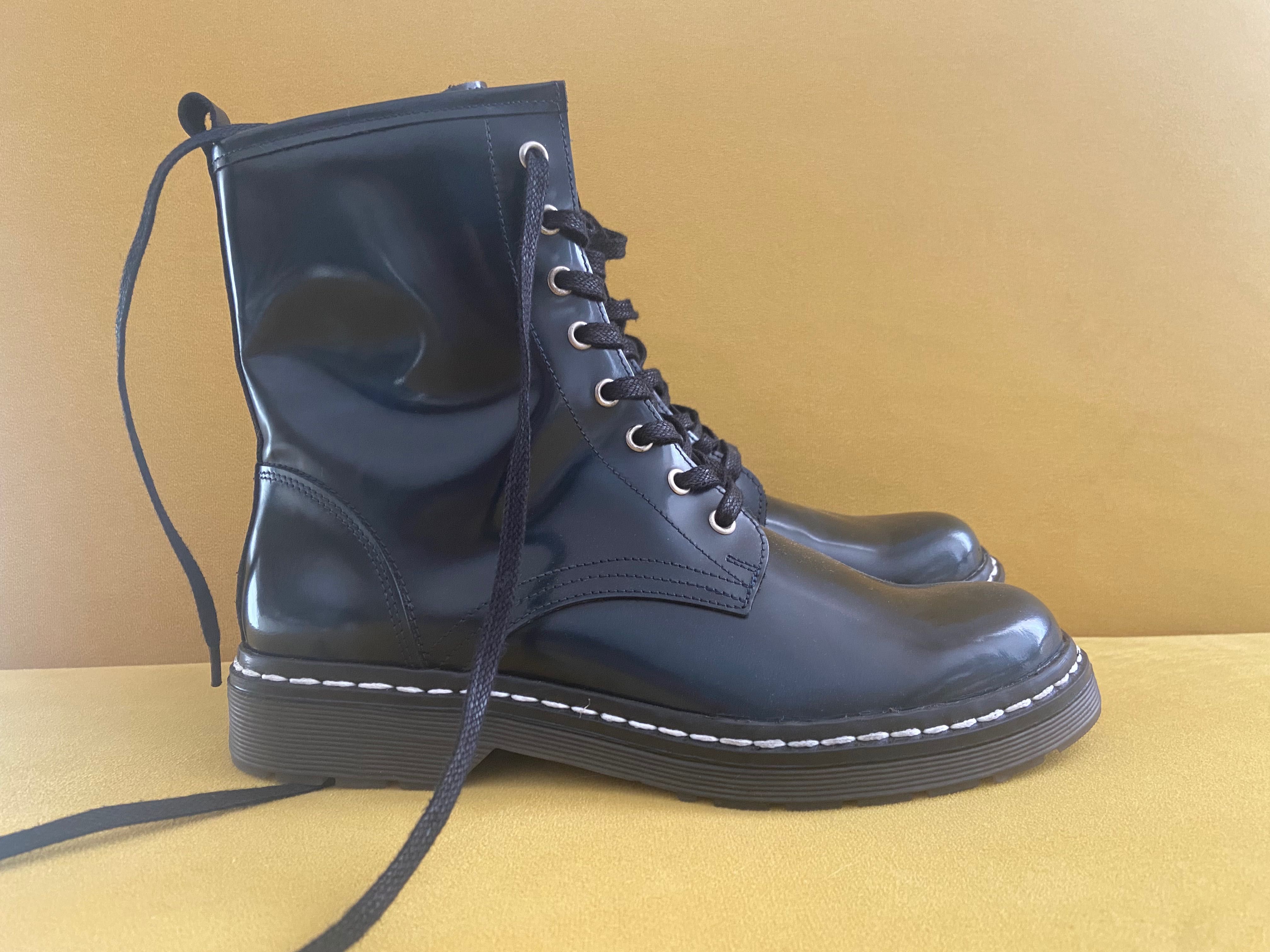 Botas estilo militar