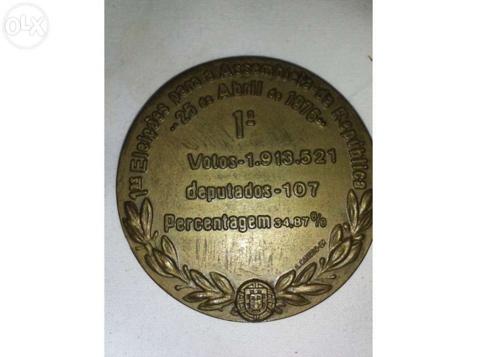 Medalha primeiras eleições assembleia da república - PS