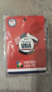 значки НОК США Олимпиада Сочи 2014