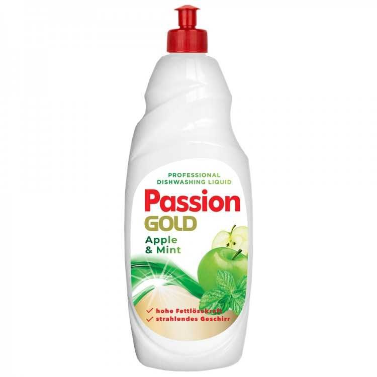 Płyn do mycia naczyń Passion GOLD 4 x 850 ml Apple & Mint jabłko/mięta