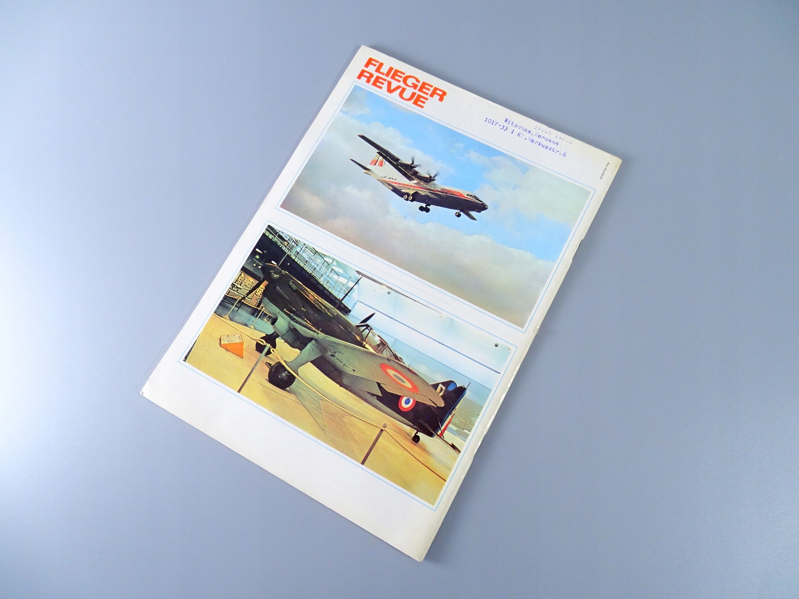 magazyn lotnictwo lata 70-te flieger revue samolot