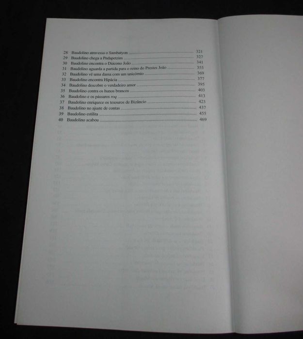 Livro Baudolino Umberto Eco Difel
