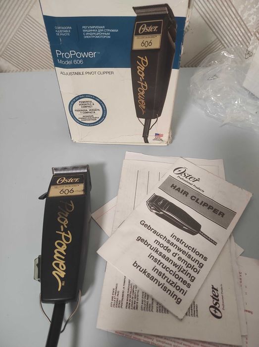 Машинка перукарська oster 606