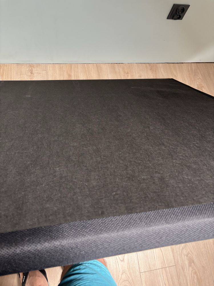 Zagłówek Jysk 180x115 H10 plain czarny dostawiany