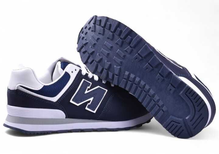 Buty Męskie Adidasy Sportowe Sneakersy Z Balance siatka navy M6-2 r.46