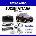 Faróis Suzuki Vitara, para-choques, amortecedores, grelha, escape