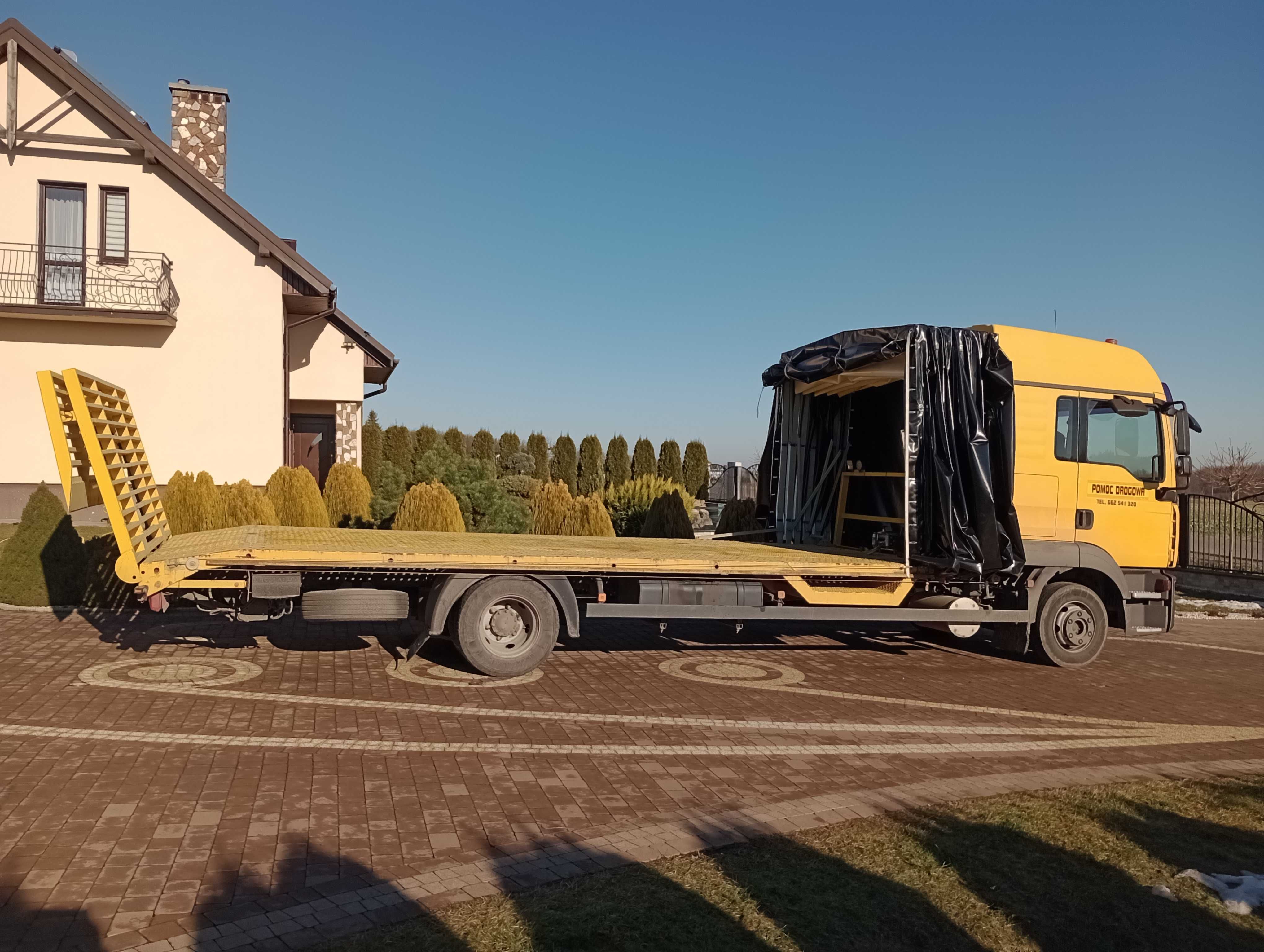 Transport Maszyn budowlanych, rolniczych i innych nietpowych ładunków