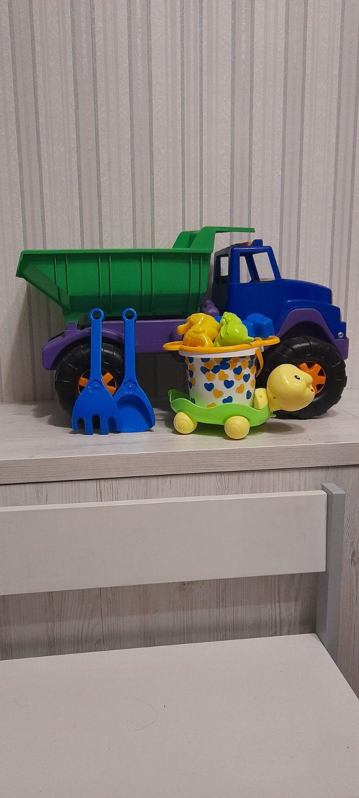 Іграшки для піску Машинка Відерце