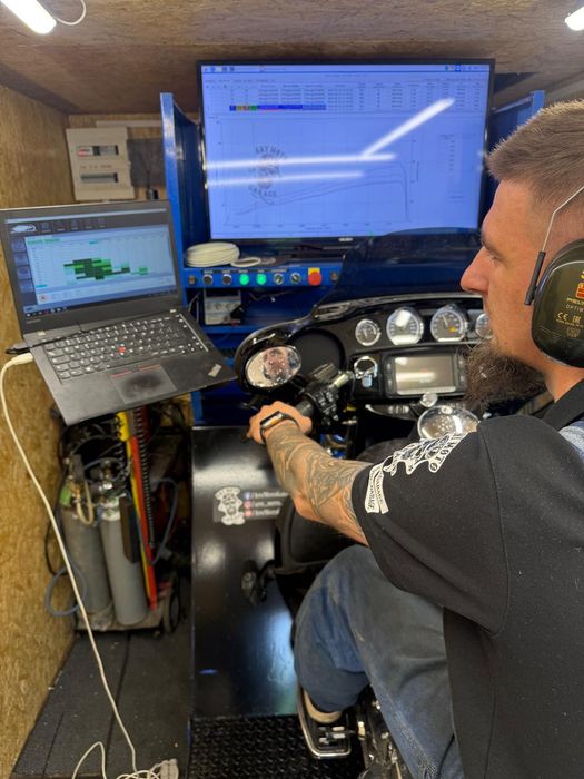 Hamownia motocykli | Mapowanie ECU | Harley Davidson & BMW | Katowice