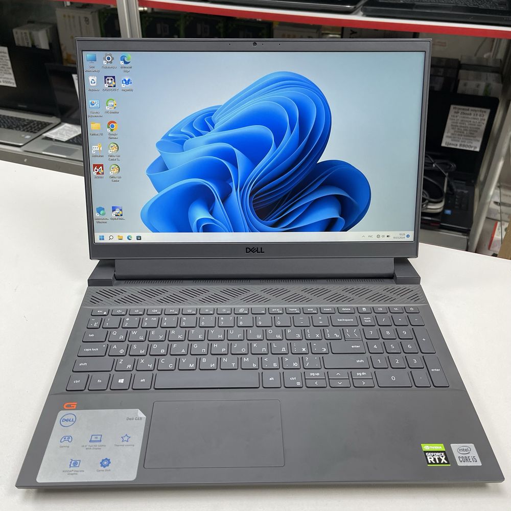 Dell G15 5510 15,6FullHDips 120Hz i5-10200H 16gb 512NVMe RTX3050 4gb