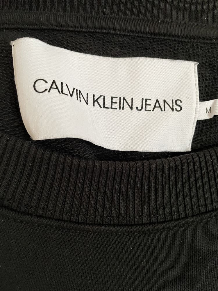 Calvin Klein czarna bluza męska