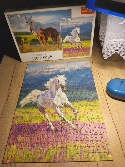Puzzle piękne konie