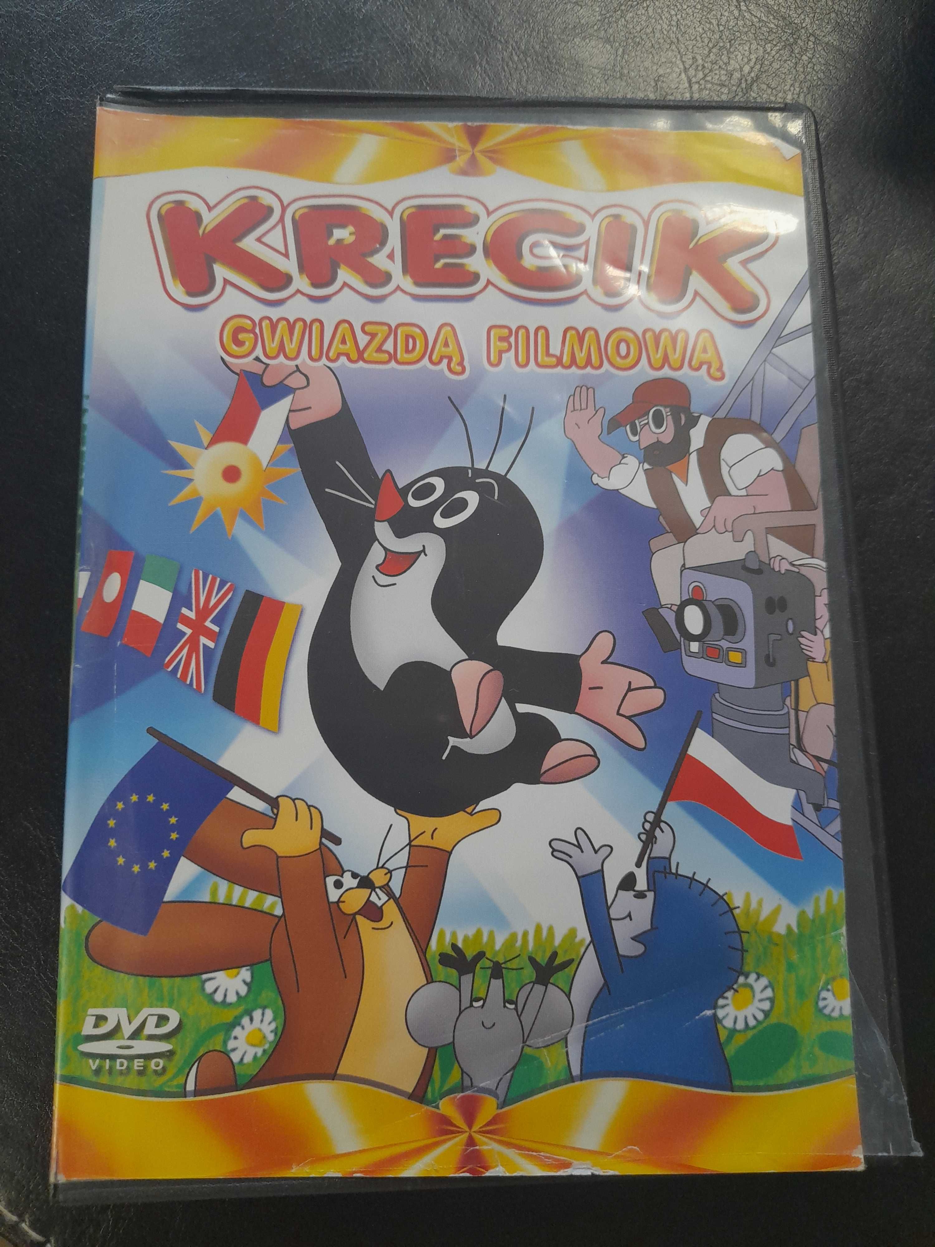 Krecik gwiazdą filmową - bajka dvd