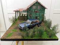 Diorama 1:18 Makieta autoart kyosho norev solido gtspirit otto cmc bbr