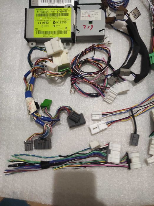 Магнитола mitsubishi mmcs проводка  кан модуль микрофон рамка камера