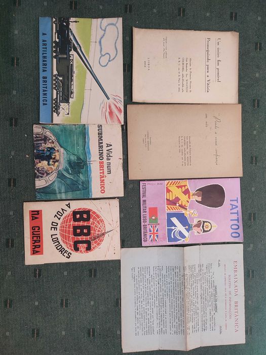 7 Publicações de Propaganda Inglesa 2ª Guerra Mundial