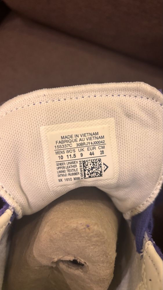Кеди високие Converse 44