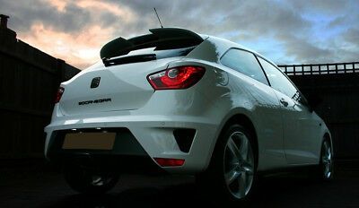 LIP SPOILER AILERON Pala Aba Lâmina SEAT IBIZA 6J SC 3 CUPRA BOCANEGRA
