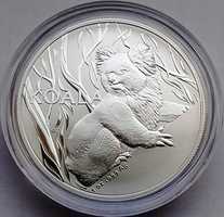 Серебряная монета Коала от Royal Australian Mint, 2024. Первая в серии