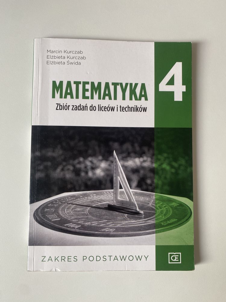 Matematyka 4 zbiór zadań